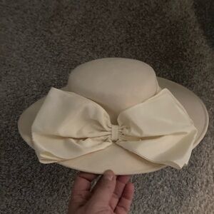 Vintage Joe Bill Miller 100% Wool cream Hat from Marshall Fields